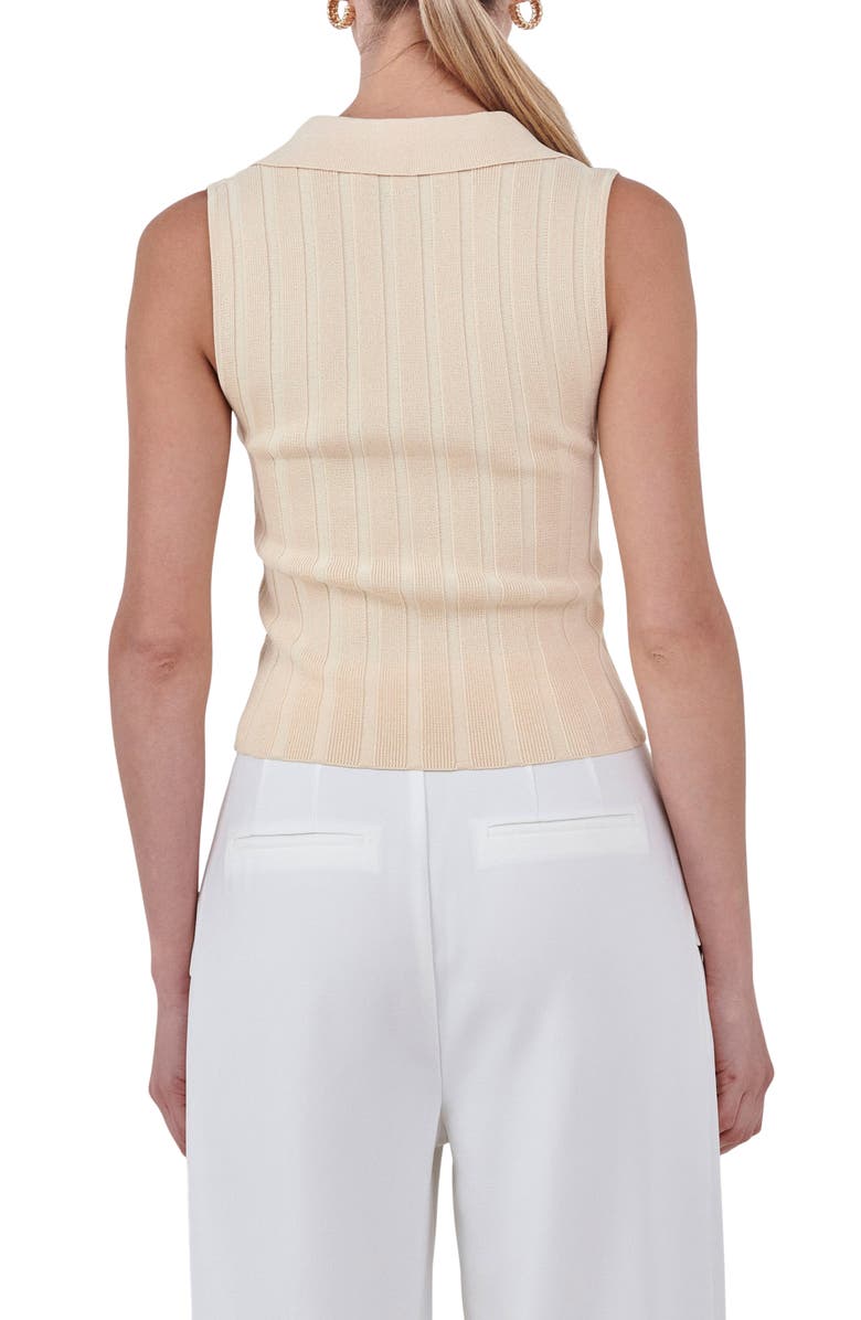 Endless Rose Sleeveless Rib Top, Alternate, color, 