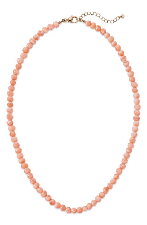 Sunset Reef Beaded Necklace