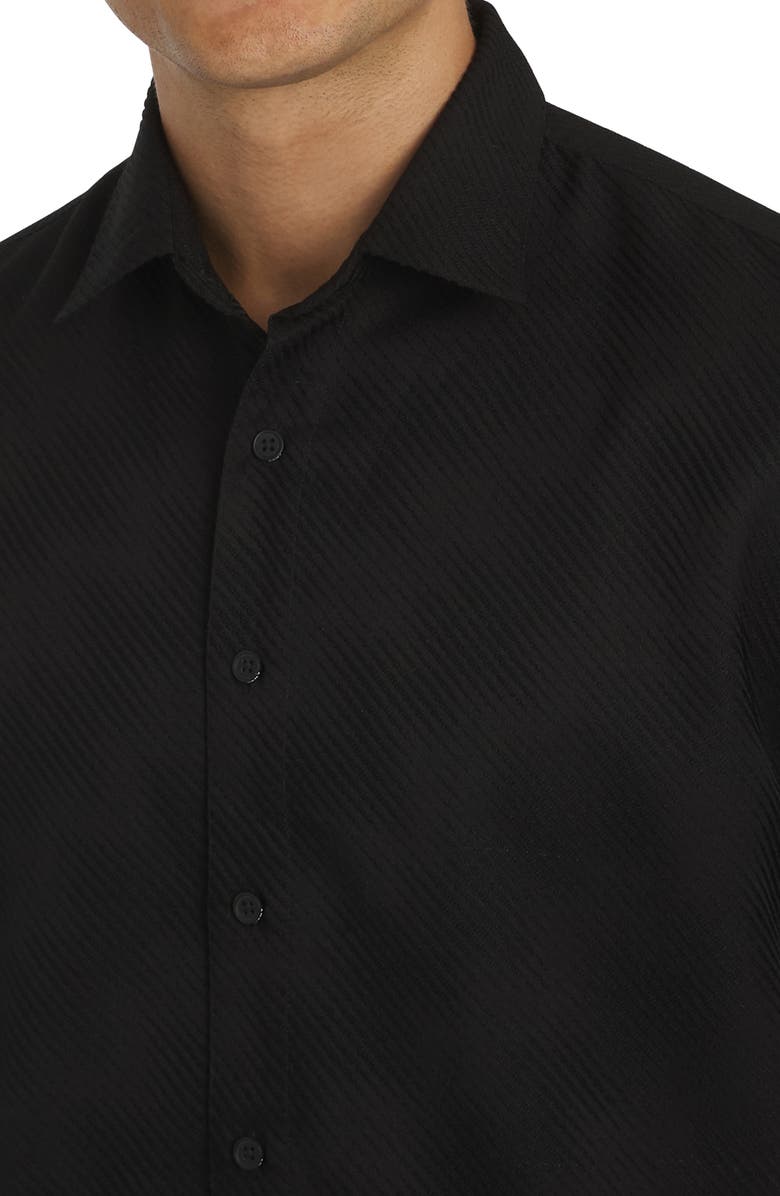 DKNY SPORTSWEAR Fredo Button-Up Shirt, Alternate, color, Black