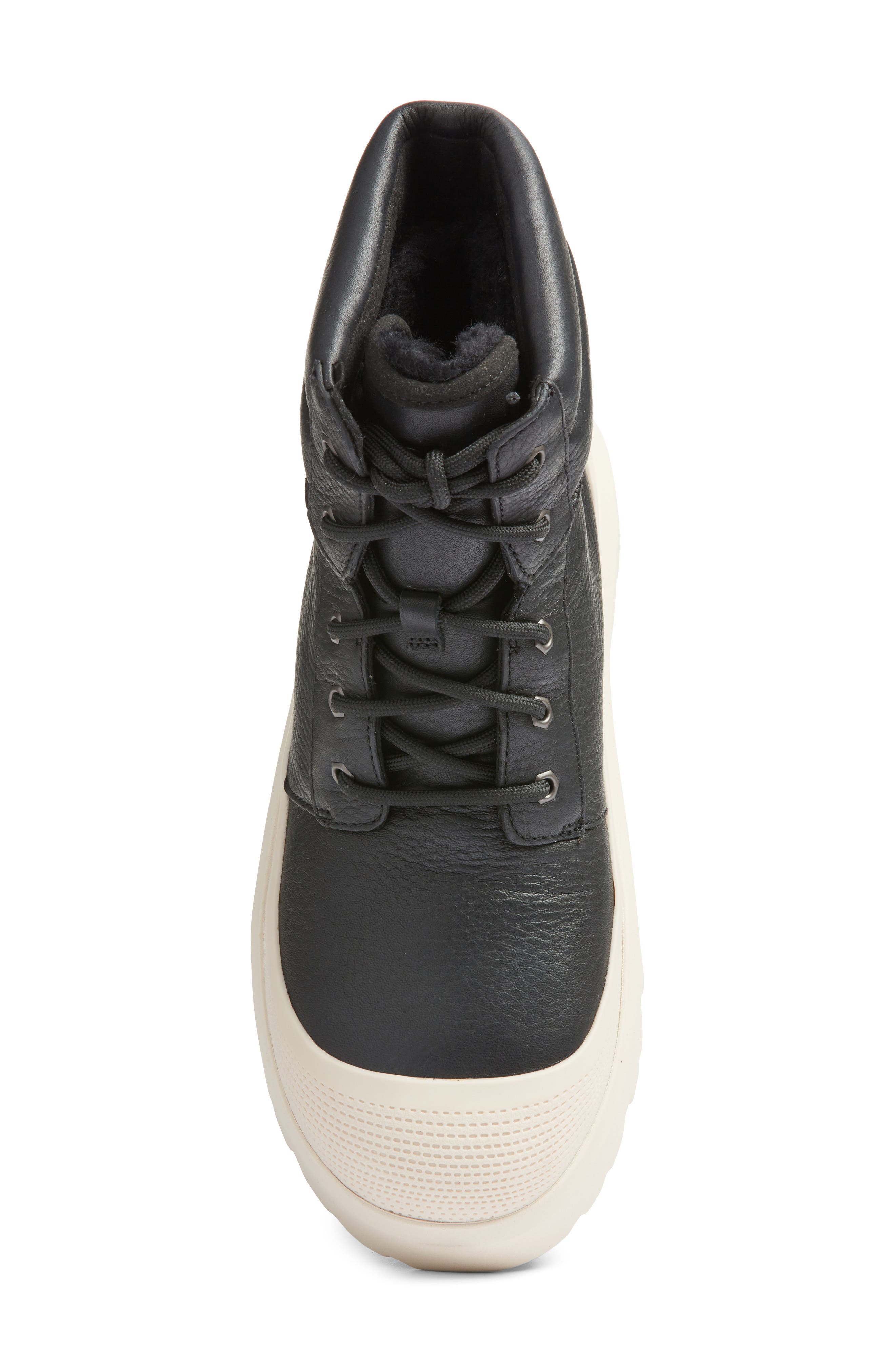 UGG<sup>®</sup> Neumel High Weather Hybrid Waterproof Boot, Alternate, color, Black / Birch