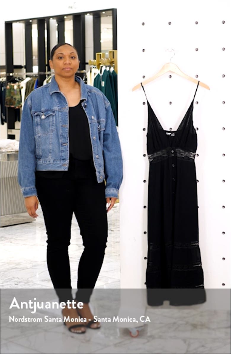 Shelley Sleeveless Lace Midi Dress, sales video thumbnail