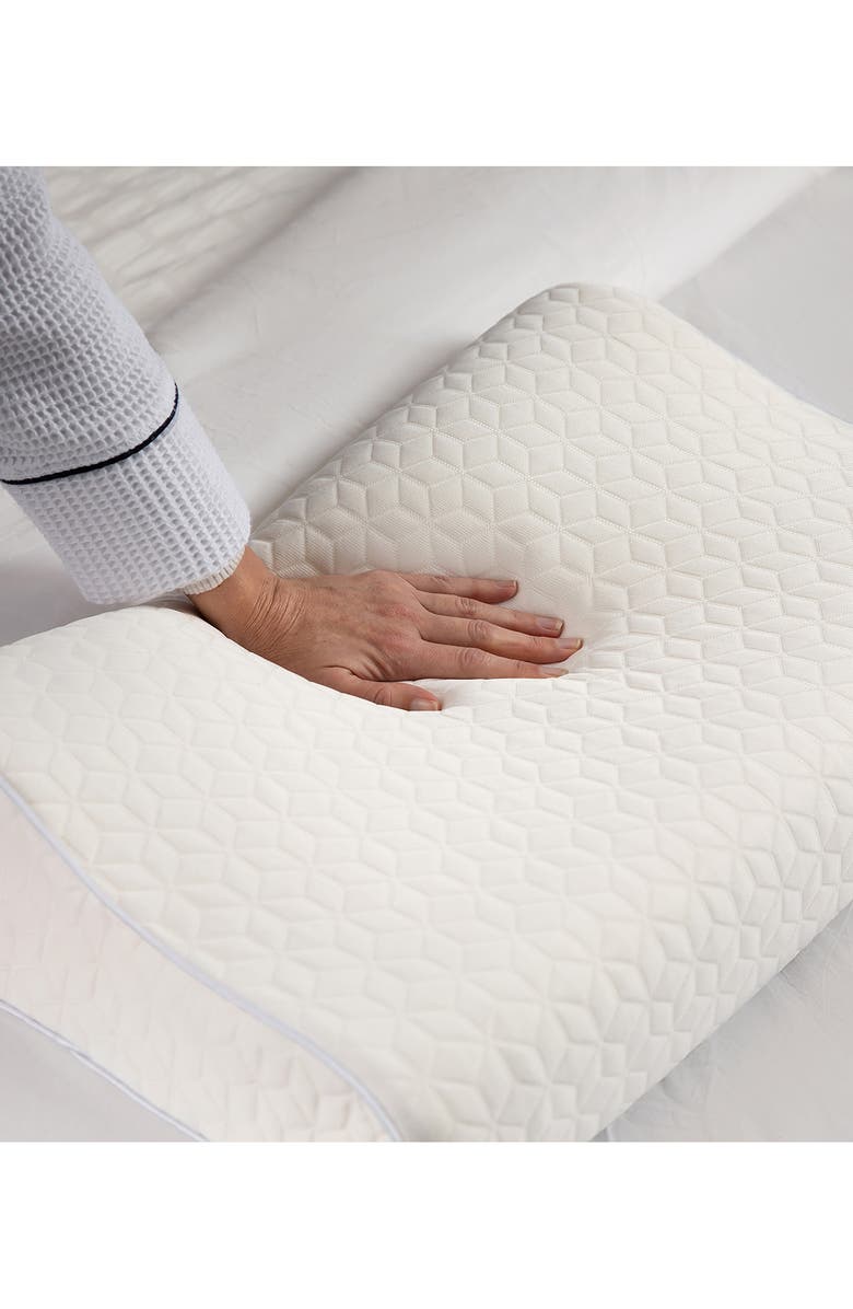 BROOKSTONE CoolTouch Contour Comfort Pillow, Alternate, color, 