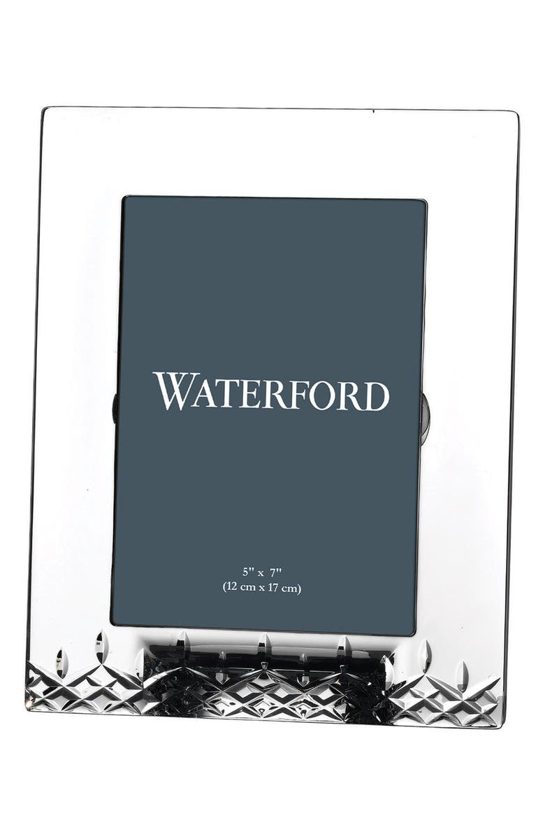 Waterford Lismore Essence Lead Crystal Picture Frame, Alternate, color, Clear