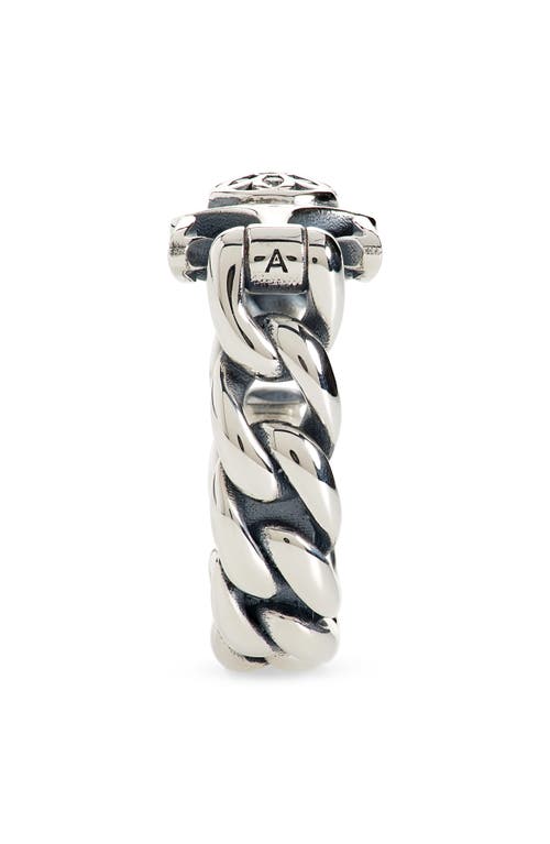 Good Art Hlywd Model 10 Diamond Ring In Silver/white Diamond