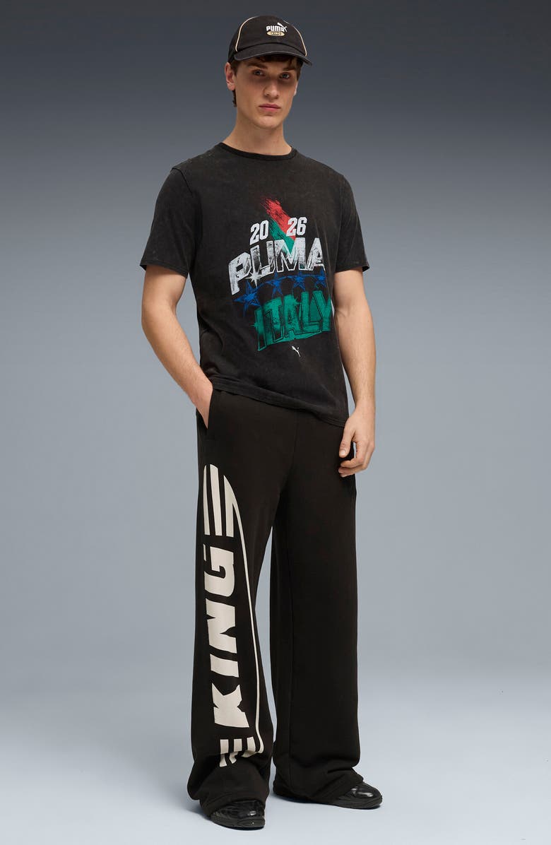 PUMA Fanpack '90s Bespoke Italy Cotton Graphic T-Shirt, Alternate, color, 