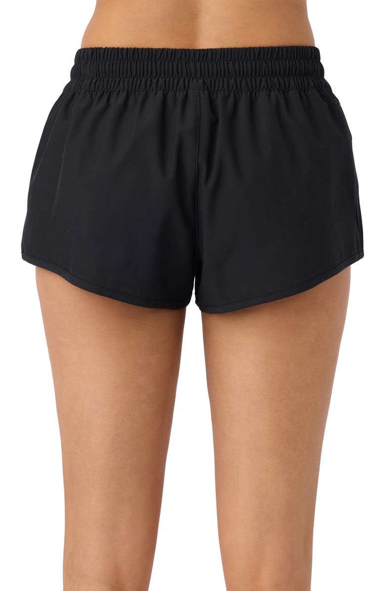 O'Neill Balboa Saltwater Essentials Cover-Up Shorts, Alternate, color, Black
