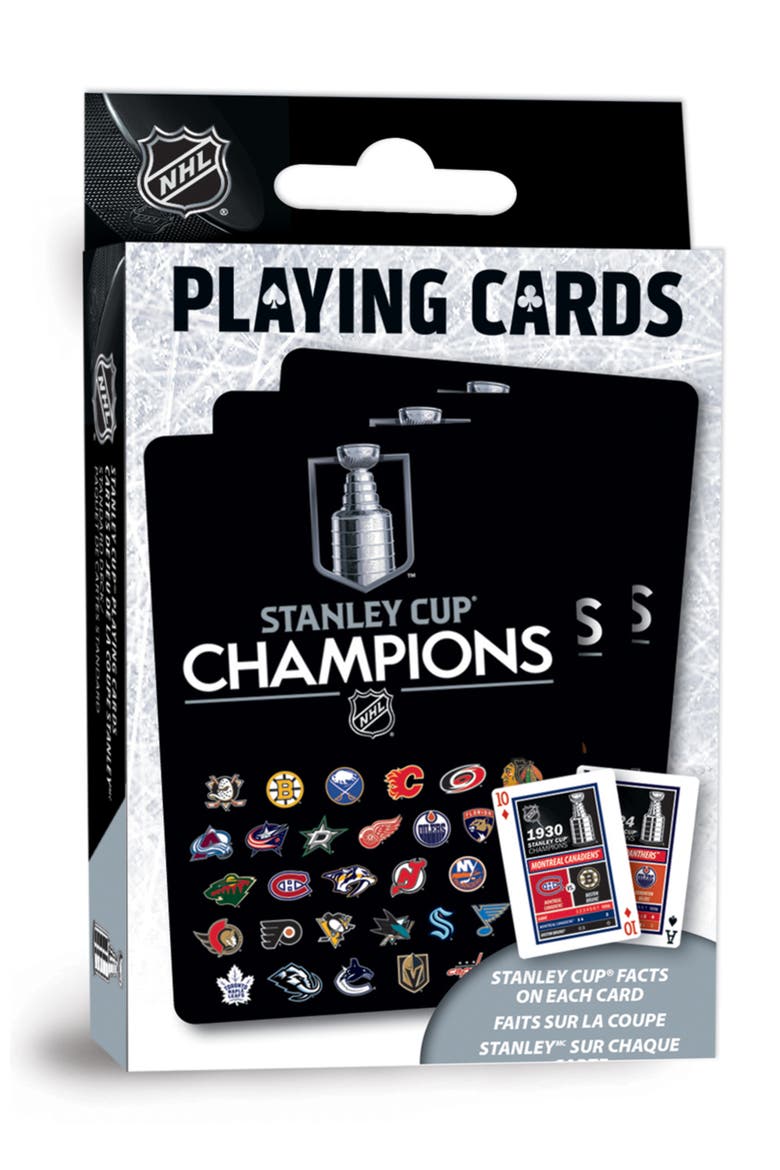 NHL Stanley Cup Playing Cards, Main, color, Multicolor