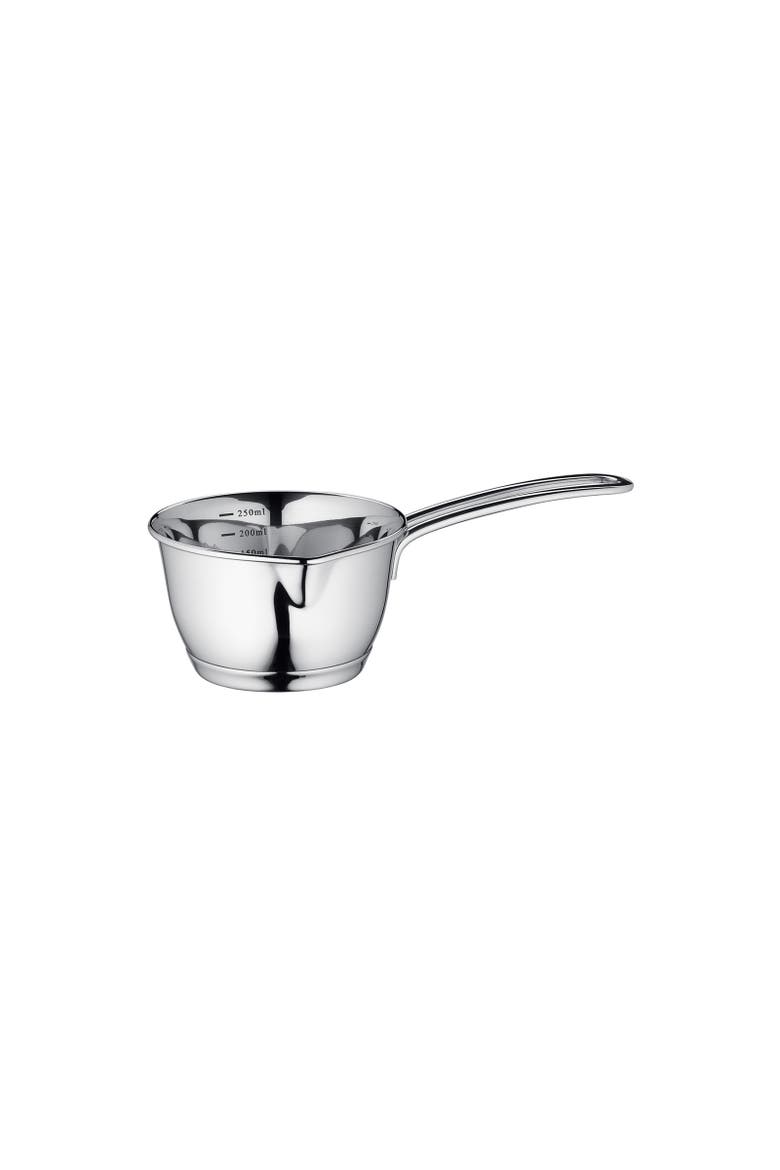 Saucepan w/ Clad Bottom, 0.26 qt., 4-Inch Diameter, Main, color, Silver