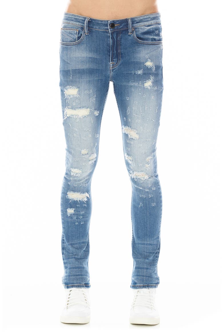 Strat Super Skinny Jeans, Main, color, PRISM