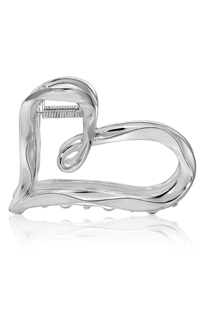 Ettika Heart Claw Clip, Main, color,
