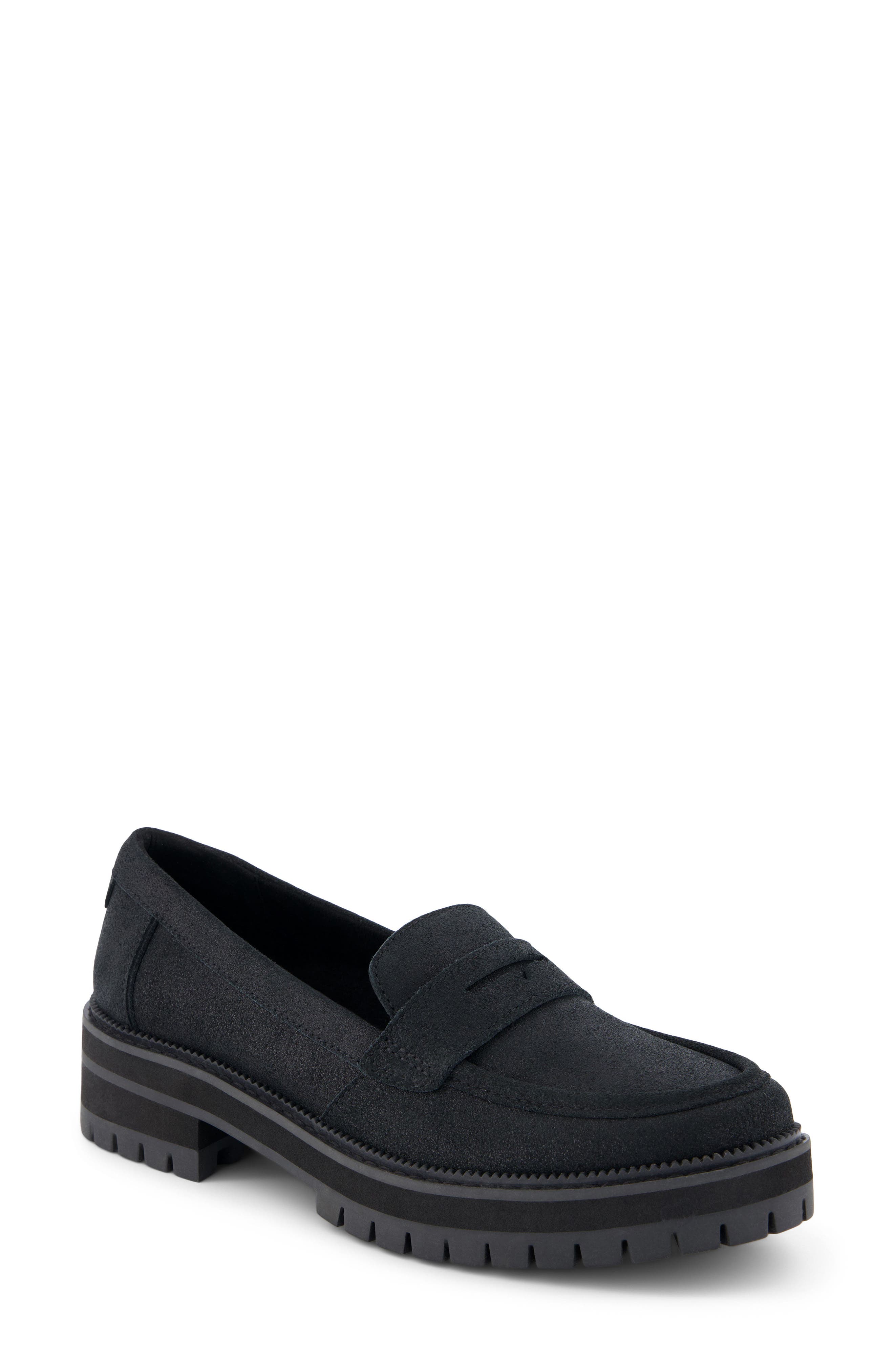 TOMS Cara Platform Penny Loafer