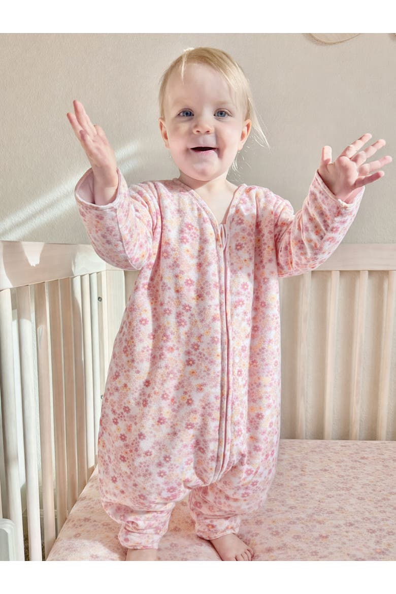 Long Sleeve Footie Sleep Bag, 0.5 TOG - Baby, Alternate, color, Sorbet