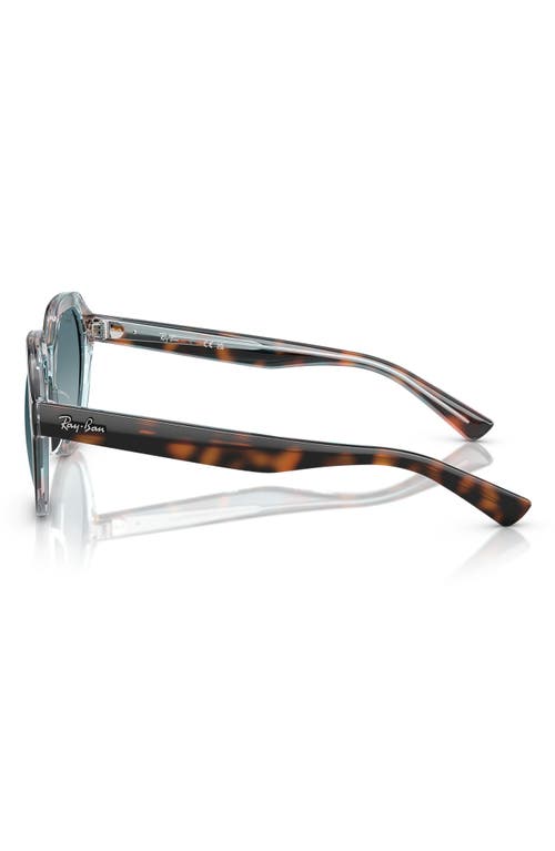 Ray Ban Ray-ban Gina 53mm Gradient Square Sunglasses In Blue Grad