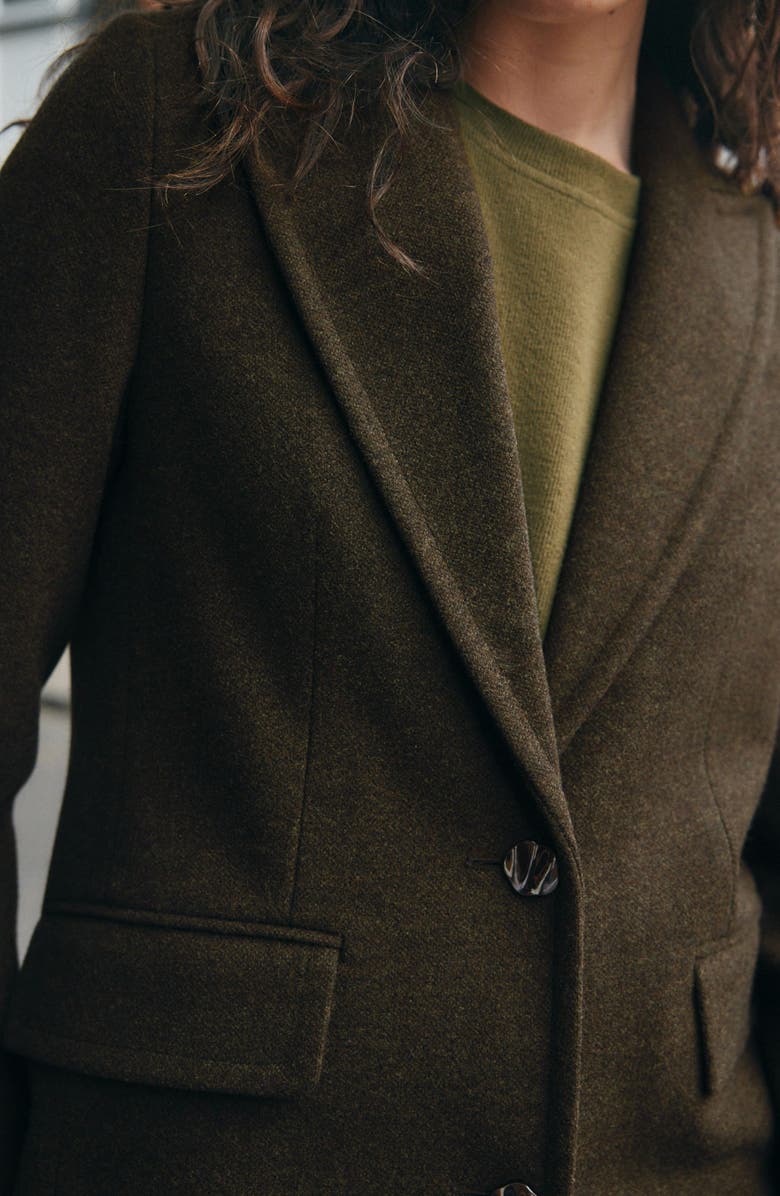 NEXT Longline Coat, Alternate, color, Green