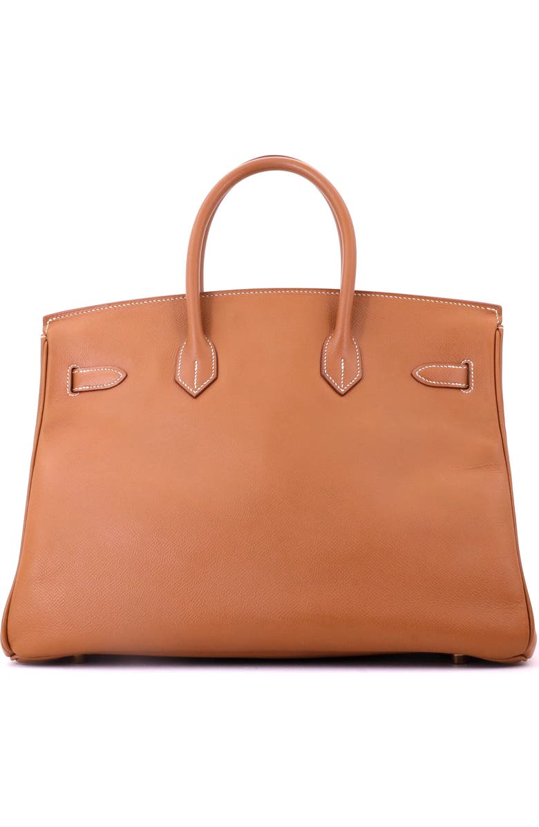 Pre-Owned Hermes Birkin Handbag Brown Courchevel with Gold Hardware 35, Alternate, color, Gold