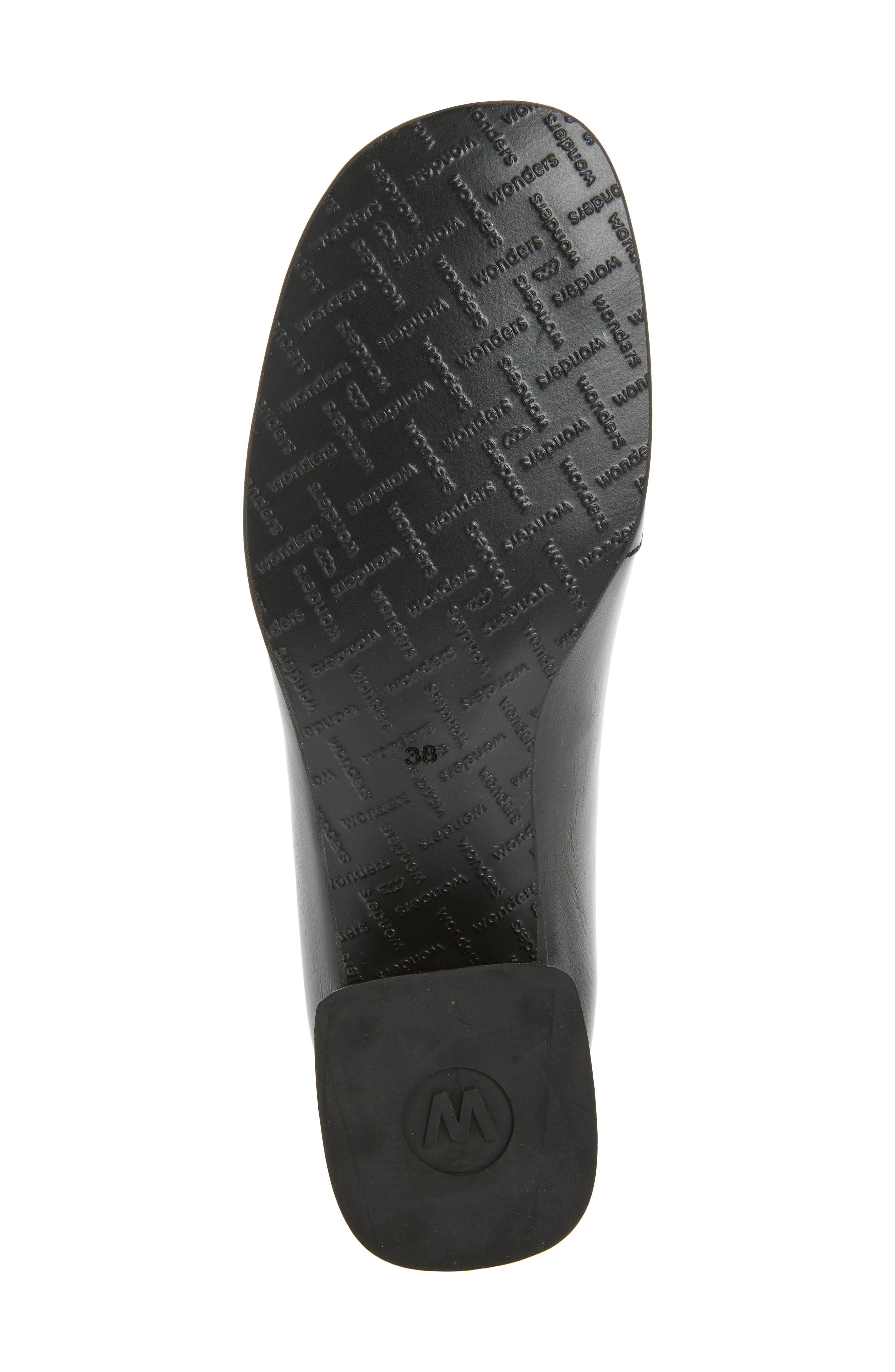 Kiltie Loafer Pump, Alternate, color, BLACK