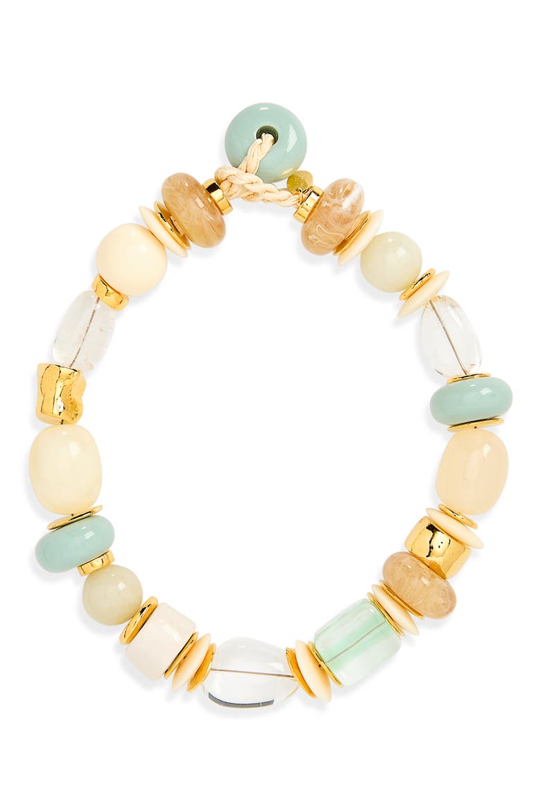 Monument Collar Necklace, Alternate, color, CREAM MULTI