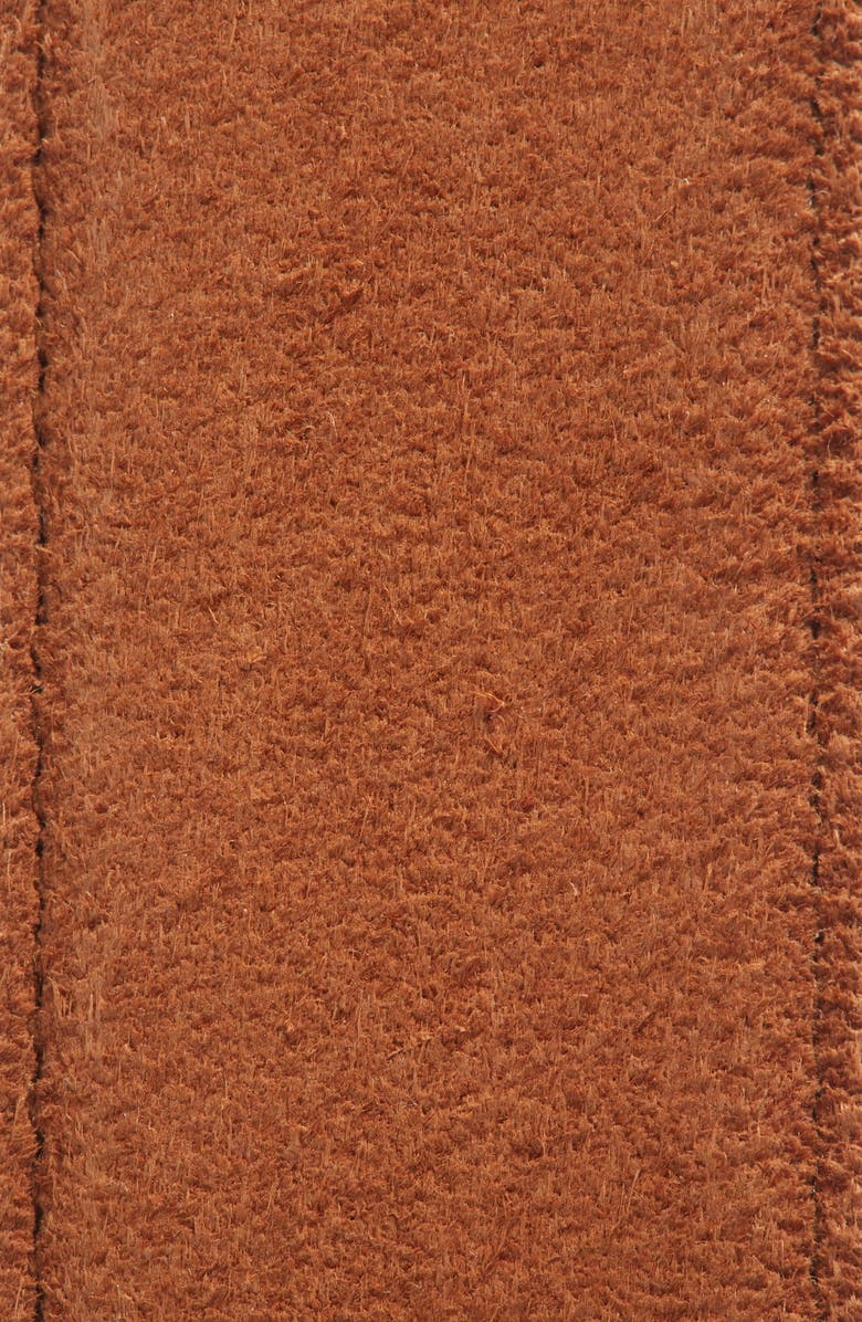 Saint Laurent YSL Logo Suede Belt, Alternate, color, 