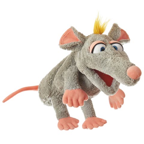 Scraps The Mouse 12 Inch Plush Hand Puppet