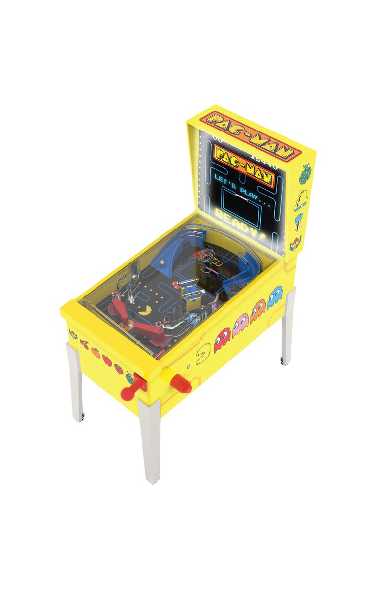 Pac-Man Mini Arcade Pinball, Deluxe Collector Series, Kids 3+, Alternate, color, Multicolored