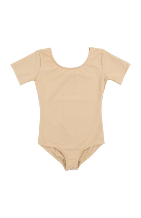 Girls Short Sleeve Leotard