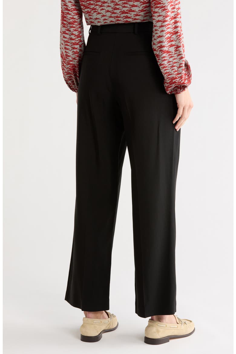 Wide Leg Trousers, Alternate, color, BLACK
