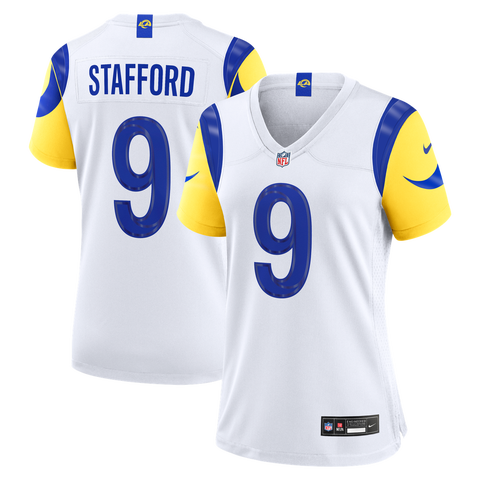 Women's Nike Matthew Stafford White Los Angeles Rams Game Jersey