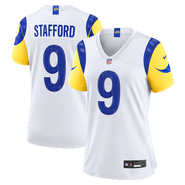 Nike Women's Nike Matthew Stafford White Los Angeles Rams Game Jersey