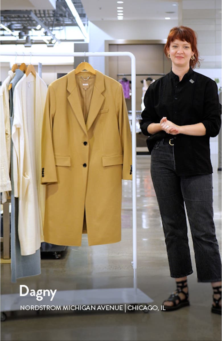 Catara Virgin Wool & Cashmere Coat, sales video thumbnail