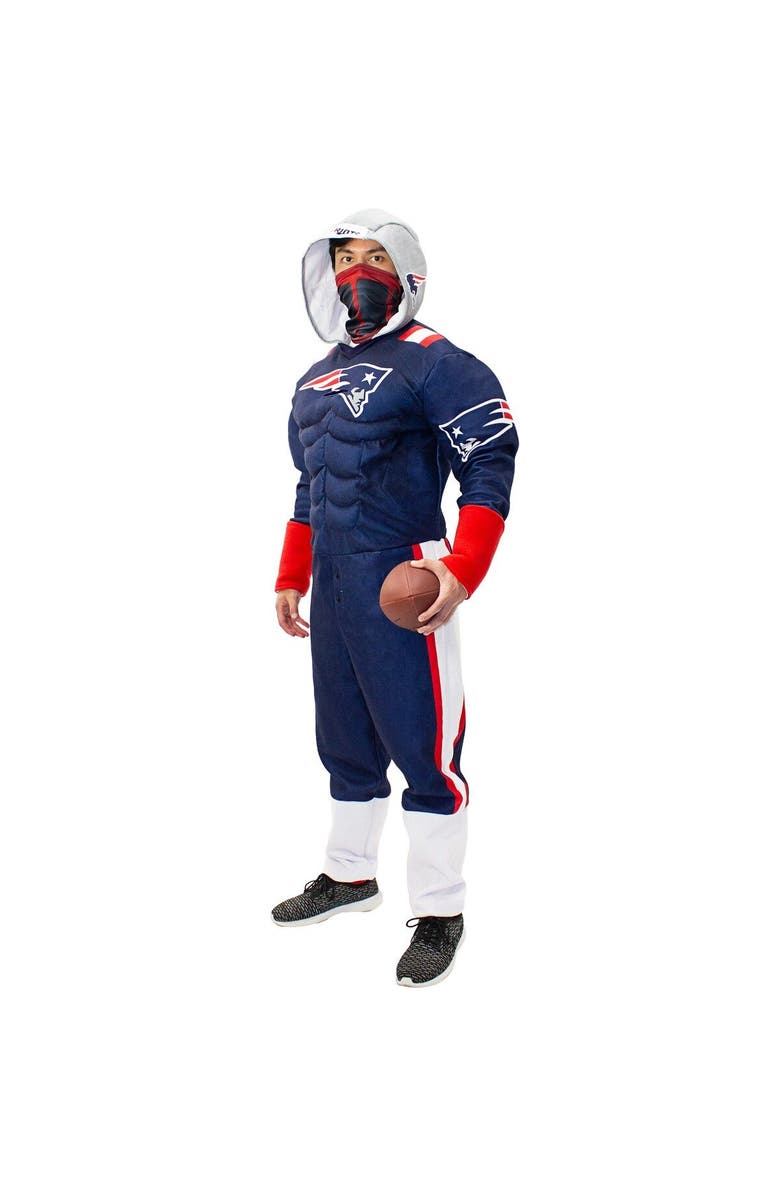 JERRY LEIGH Men's Navy New England Patriots Game Day Costume, Alternate, color, Navy