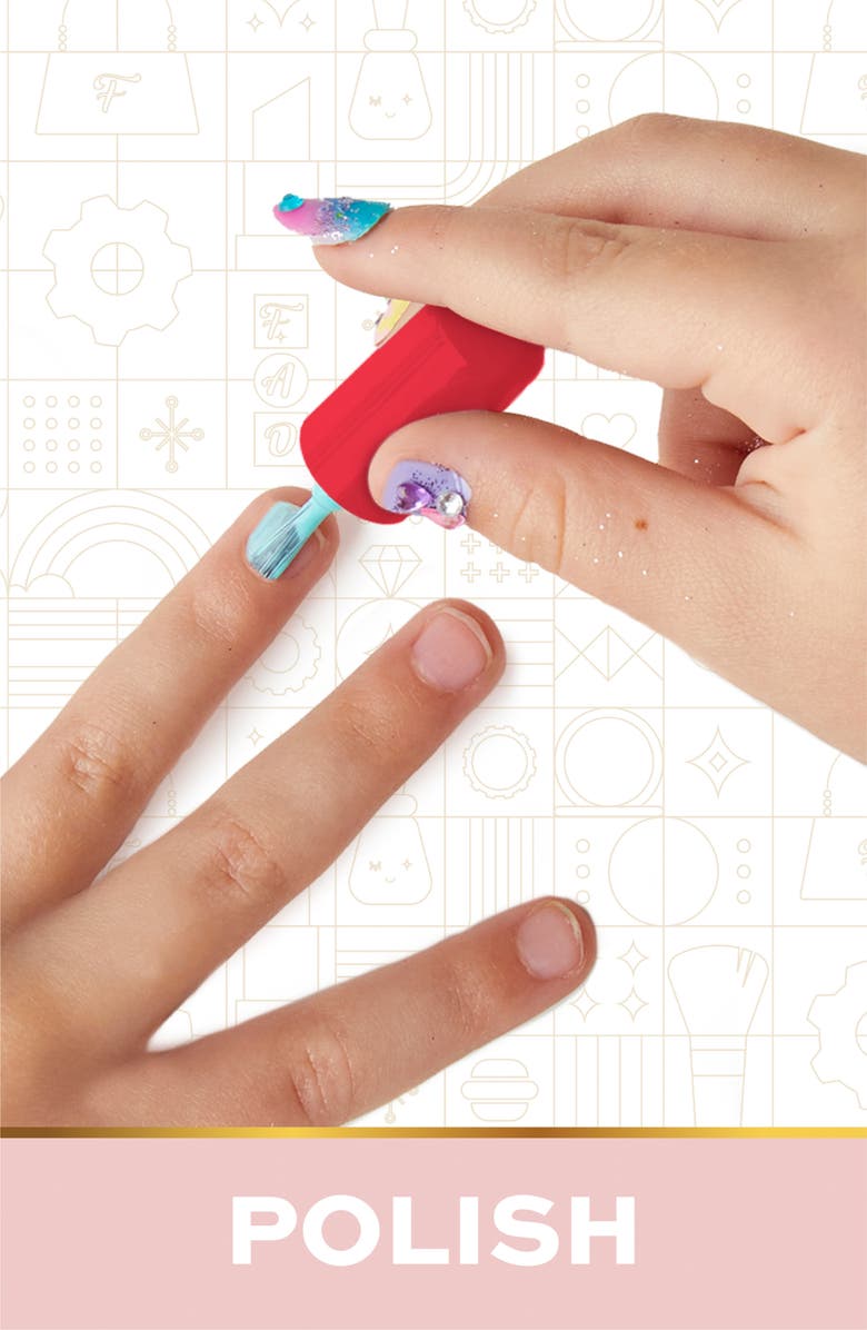 FAO Schwarz Glitz & Glam Nail Studio, Alternate, color, Light/ Pastel Pink