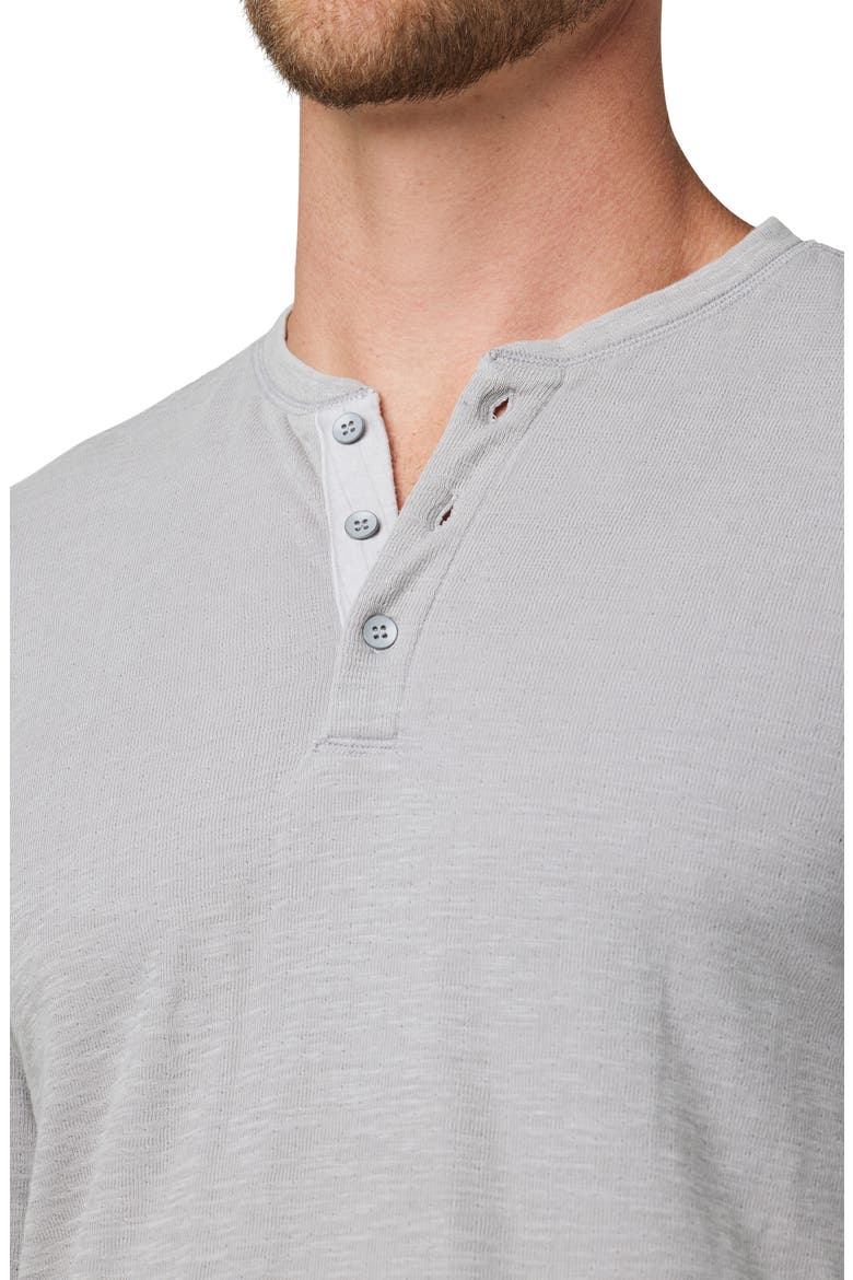 Double Face Thermal Henley Shirt, Alternate, color, ULTIMATE GREY