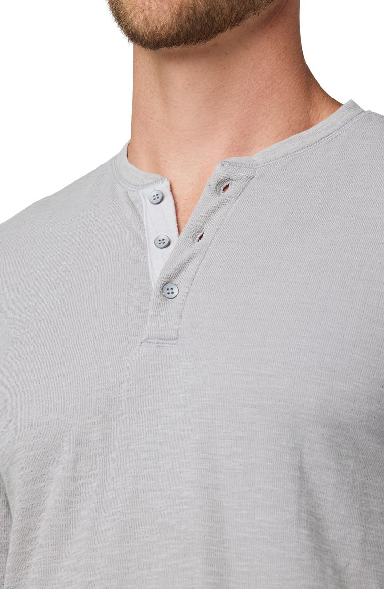 Double Face Thermal Henley Shirt