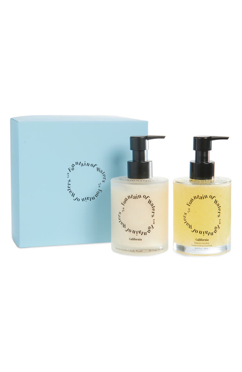 Fountain of Waters Tomato Garden Hand & Body Care 2-Piece Gift Set, Alternate, color,