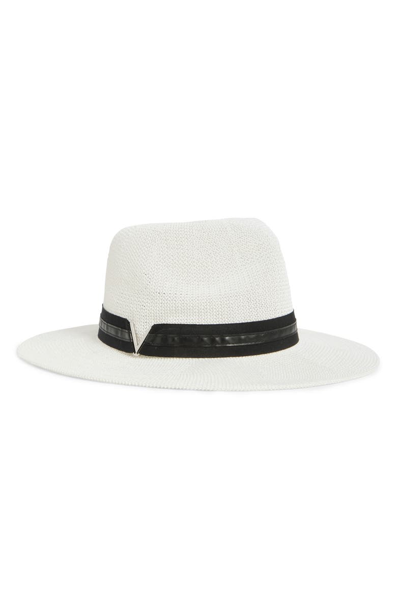 Vince Camuto Classic Packable Panama Hat, Main, color,