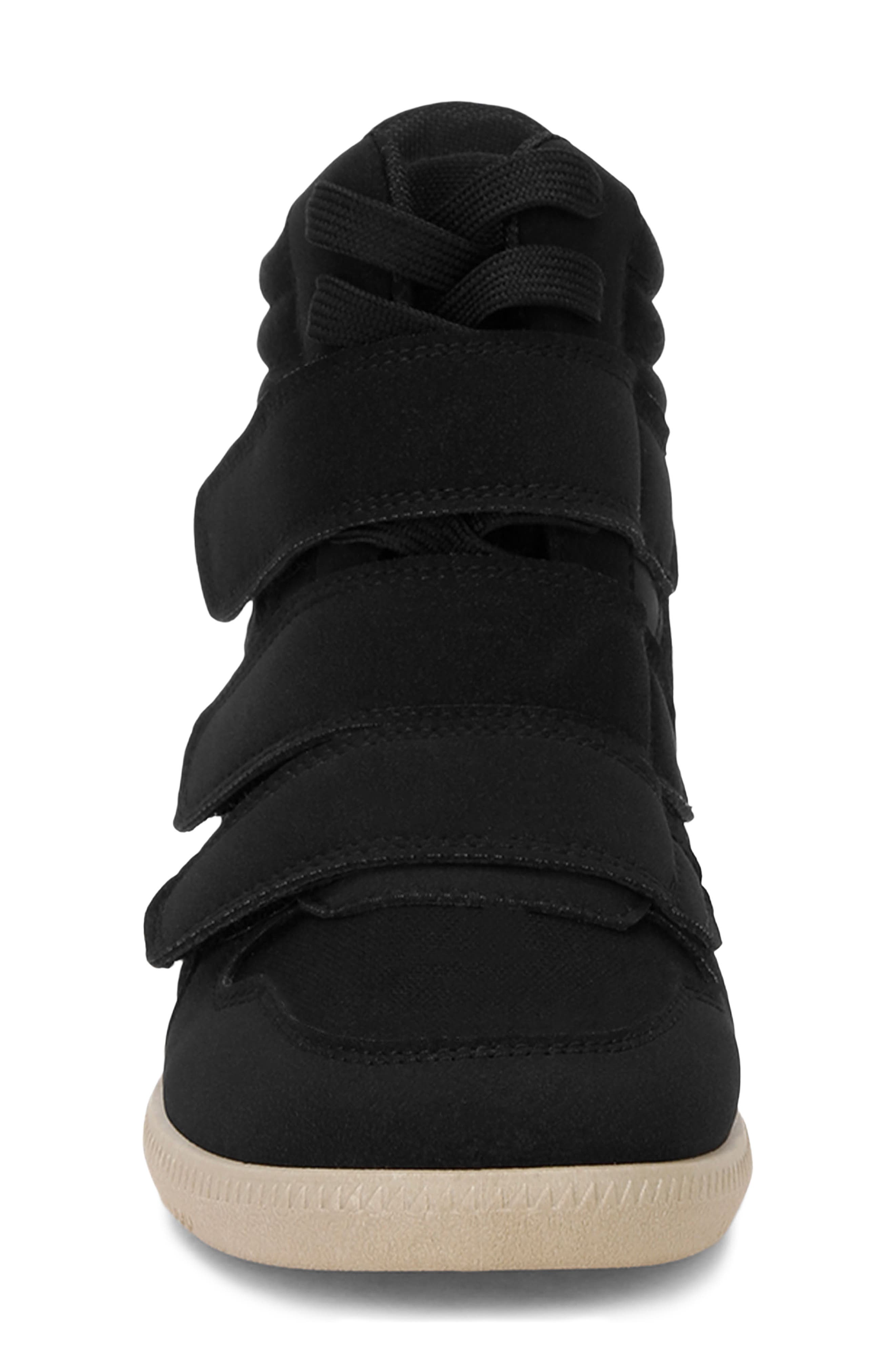 Naion High Top Sneaker, Alternate, color, BLACK