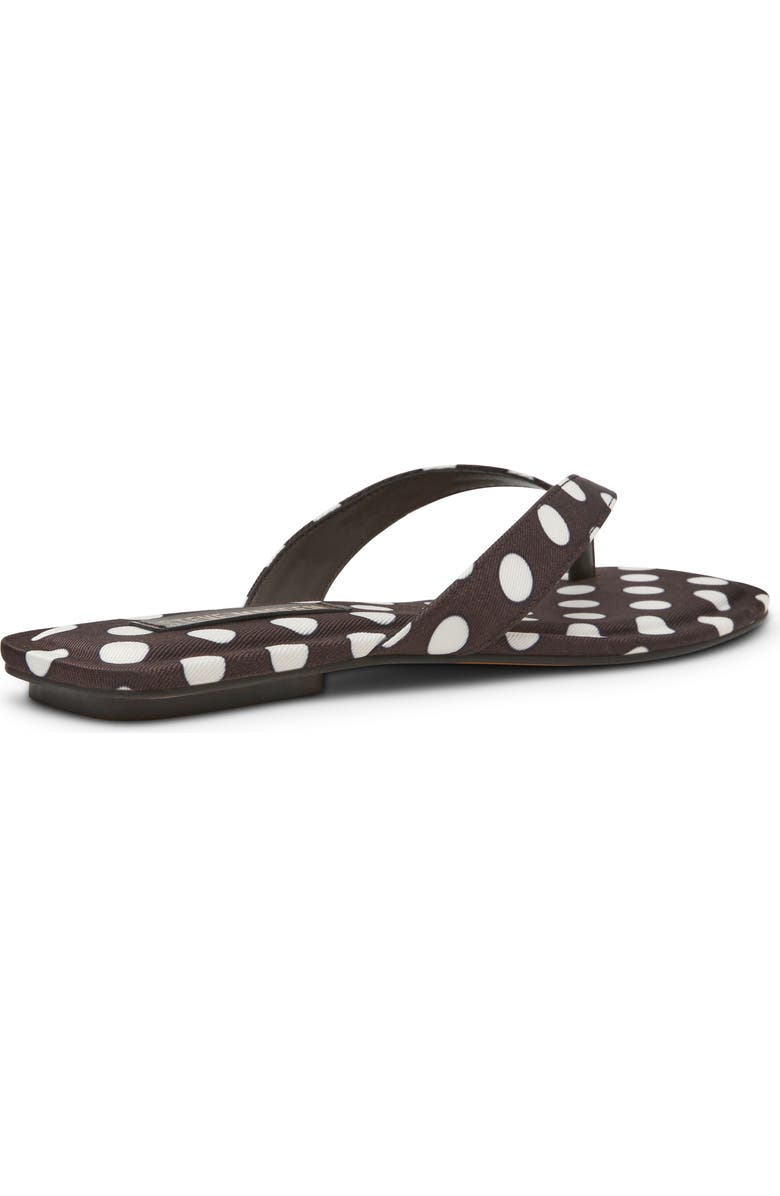 Steve Madden Trella Flip Flop, Alternate, color, Black/ White
