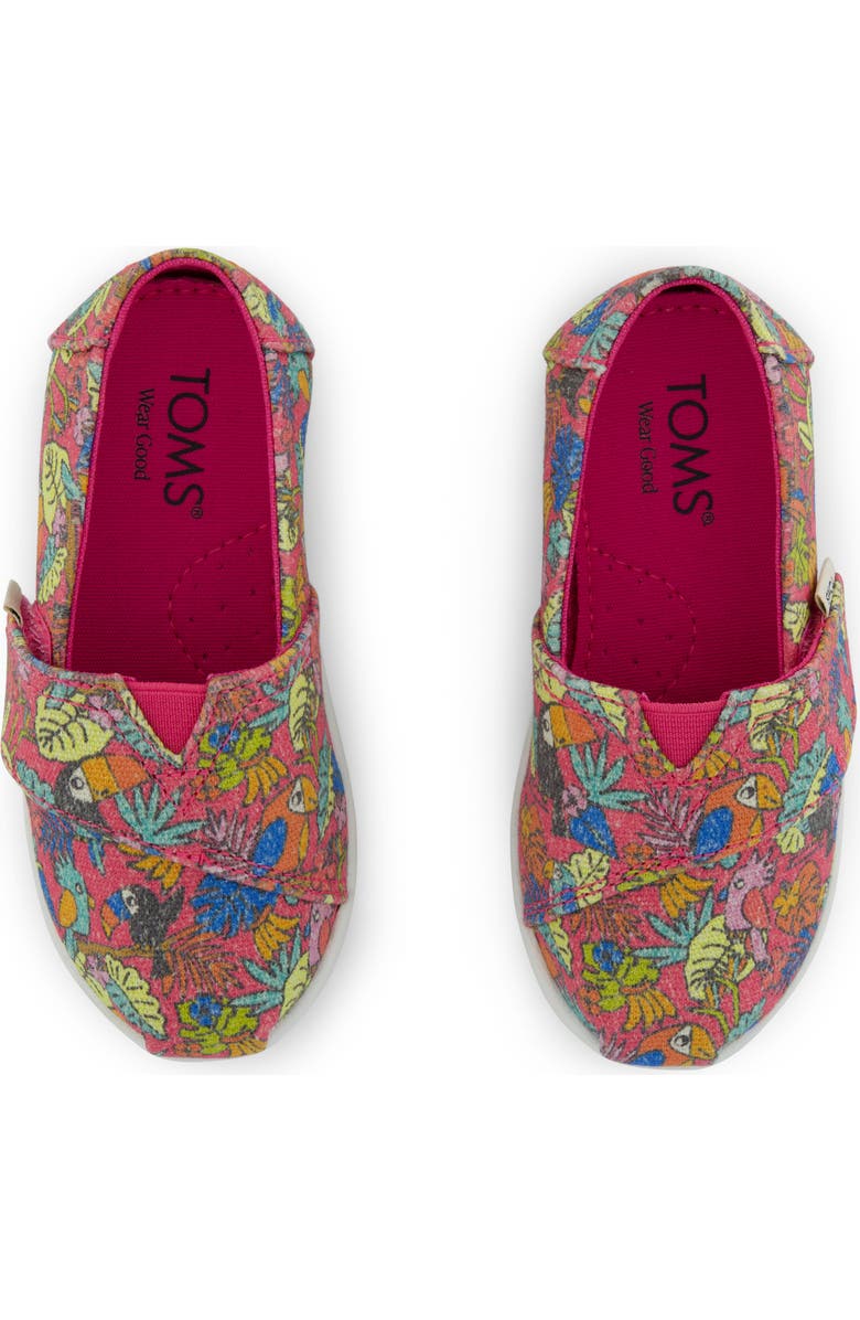 TOMS Kids' Alpargata Sneaker, Alternate, color, Pink