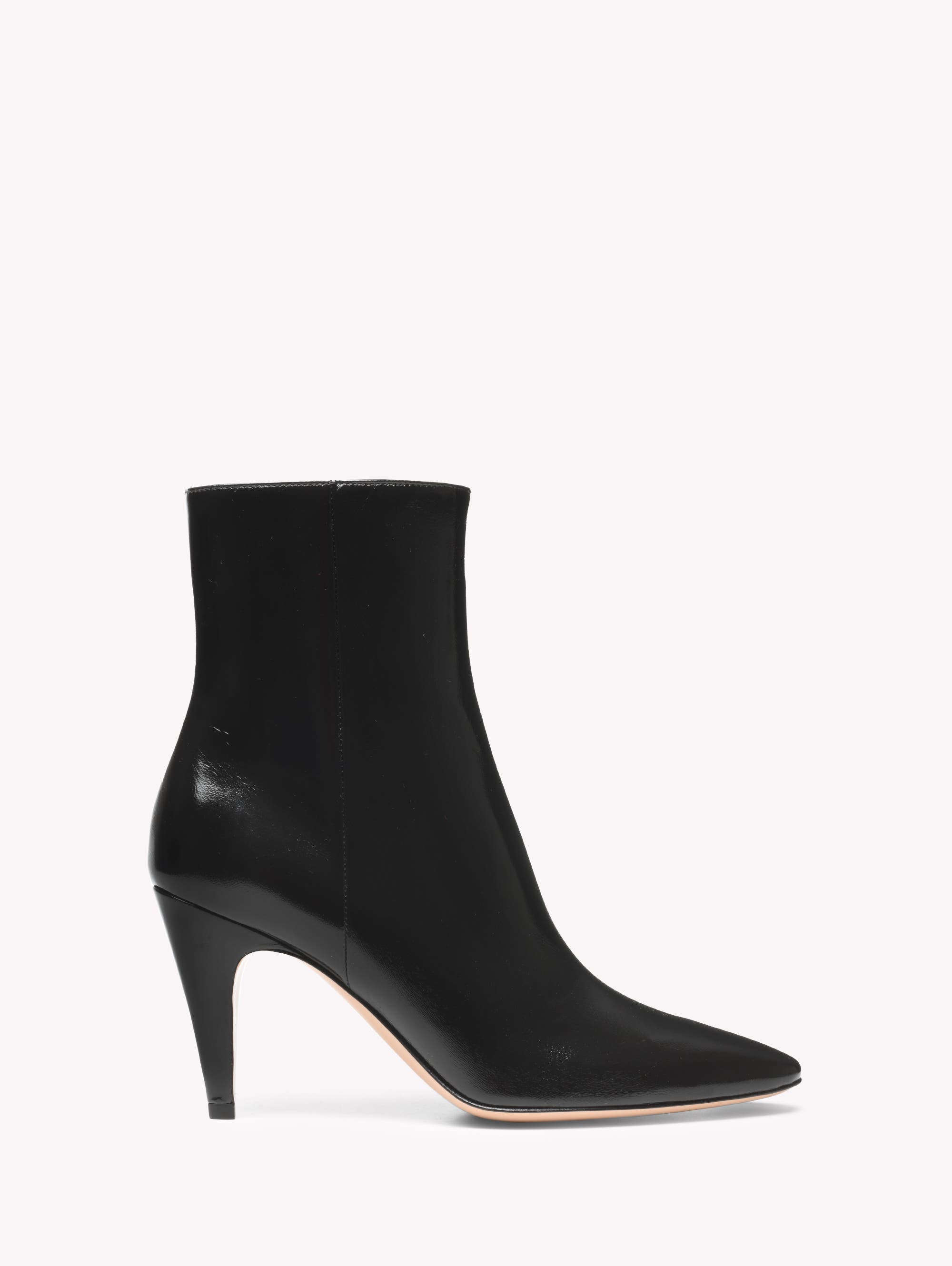 Gianvito Rossi Amelia Bootie, Alternate, color, Black Nappa