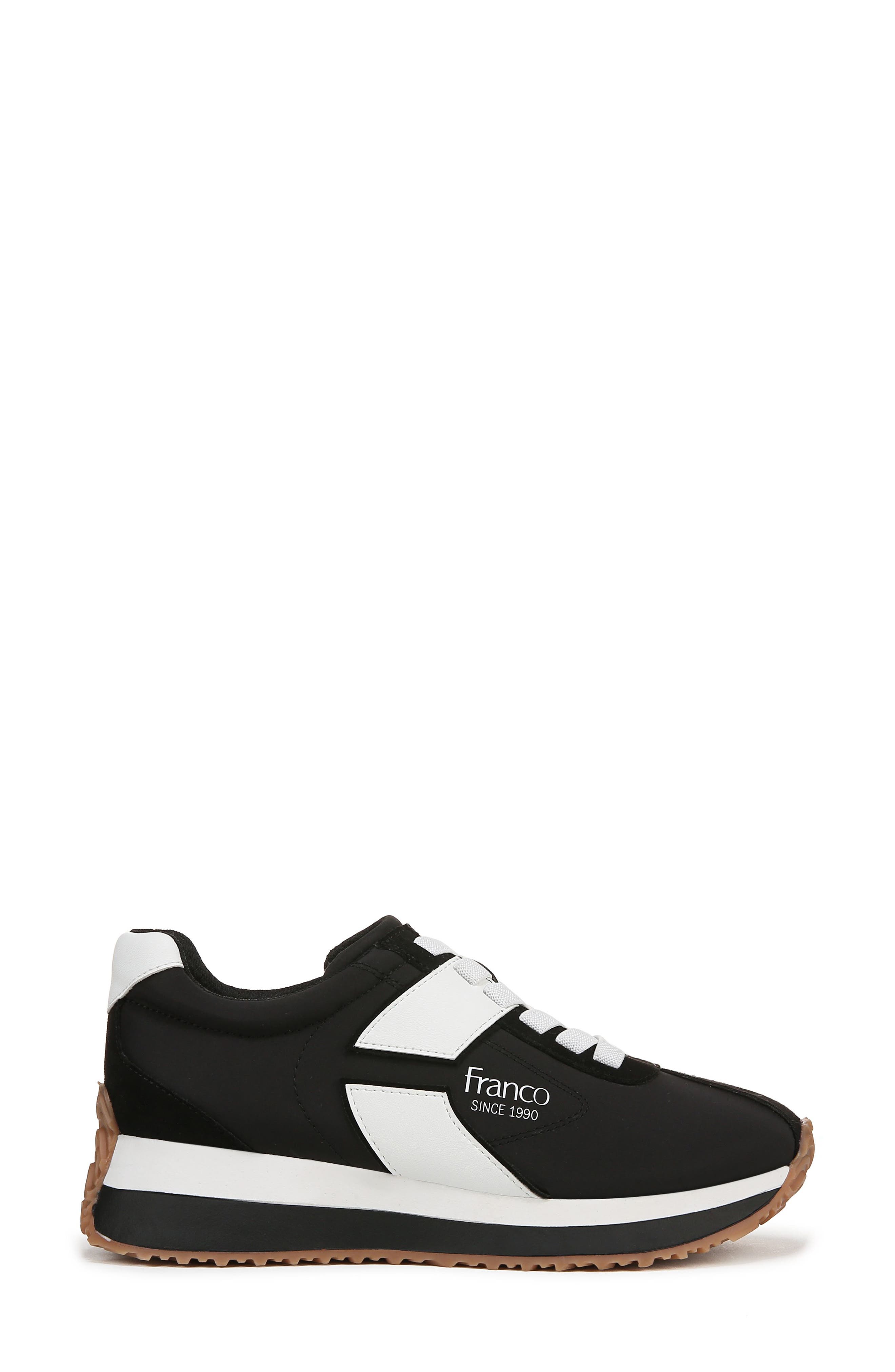 Franco Sarto Erica Sneaker, Alternate, color, Black