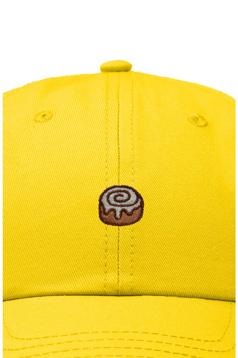 Cinnamon Roll Dad Cap, Alternate, color, Gold