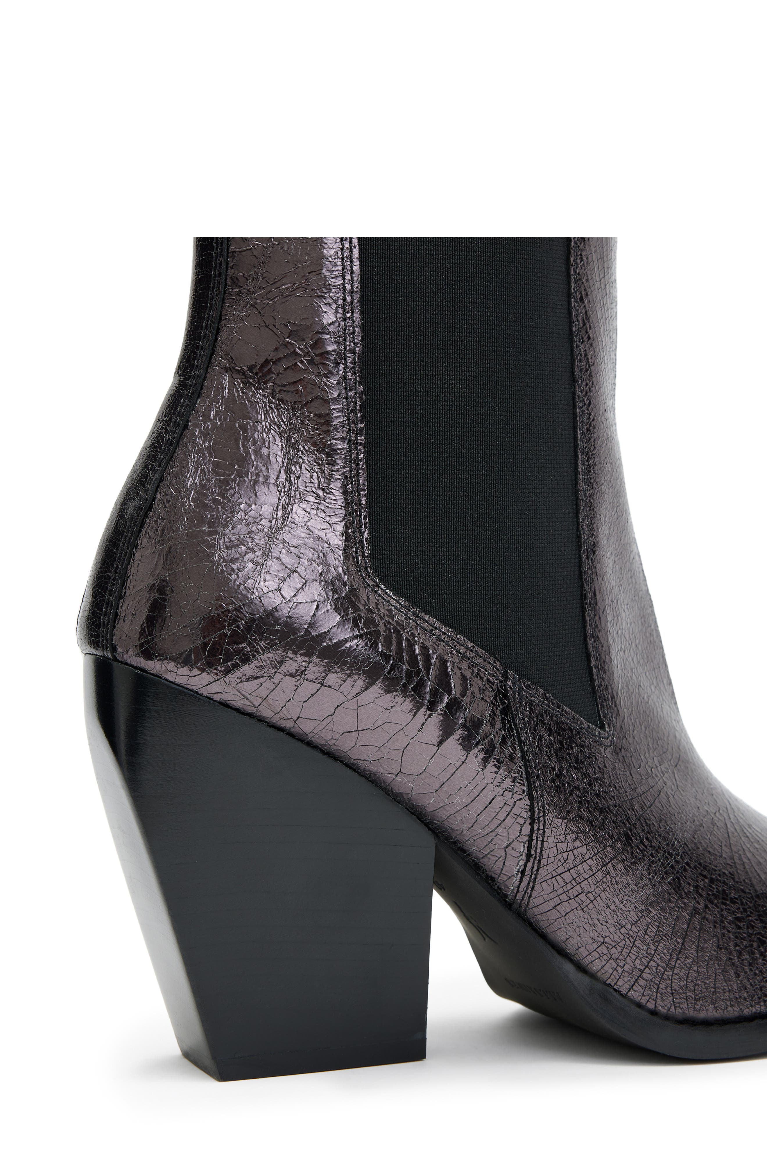 AllSaints Ria Chelsea Boot, Alternate, color, Gunmetal Grey