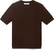 MANGO Short Sleeve Sweater