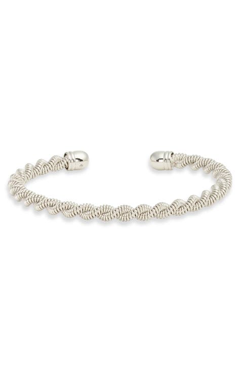 Twisted Flexible Cuff Bracelet