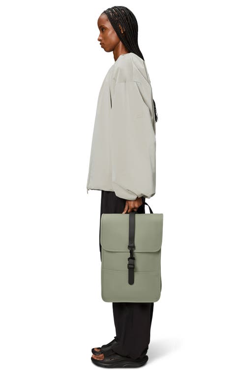 Rains Mini Waterproof Backpack In Drift