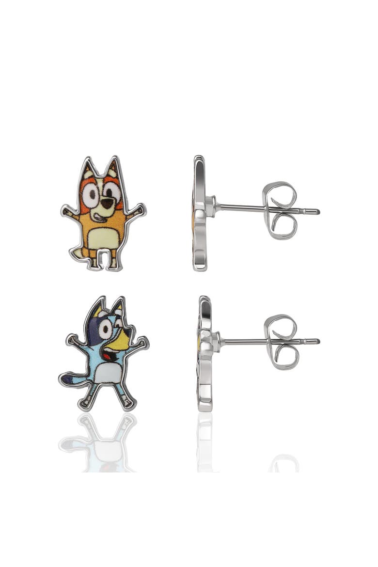 4-Pack Stud Earrings Set, Alternate, color, Multi
