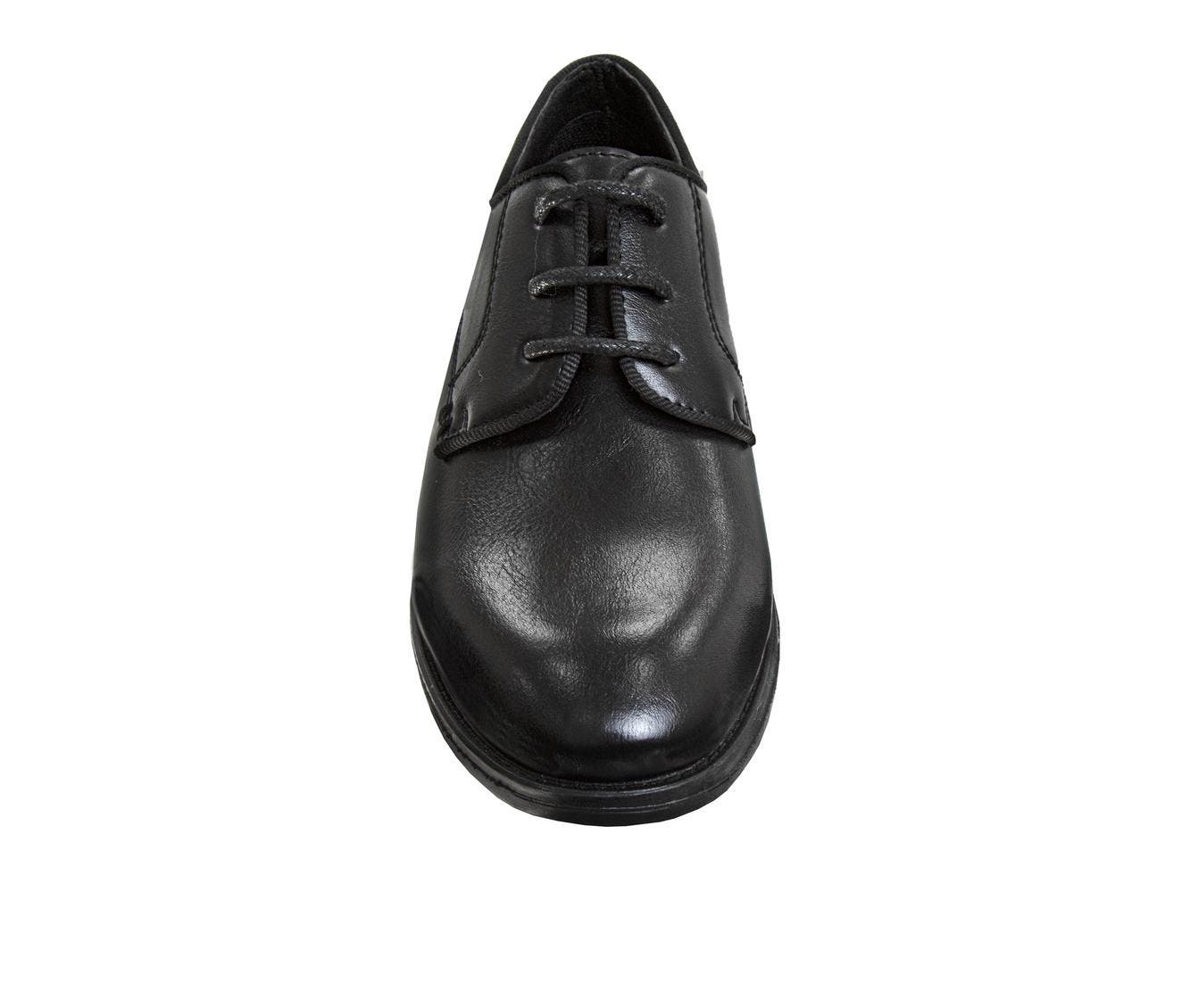 Perry Ellis Portfolio Dress Shoes Boys'  Classic Style Comfort Fit Formal Wear Stylish Elegant, Alternate, color, Black