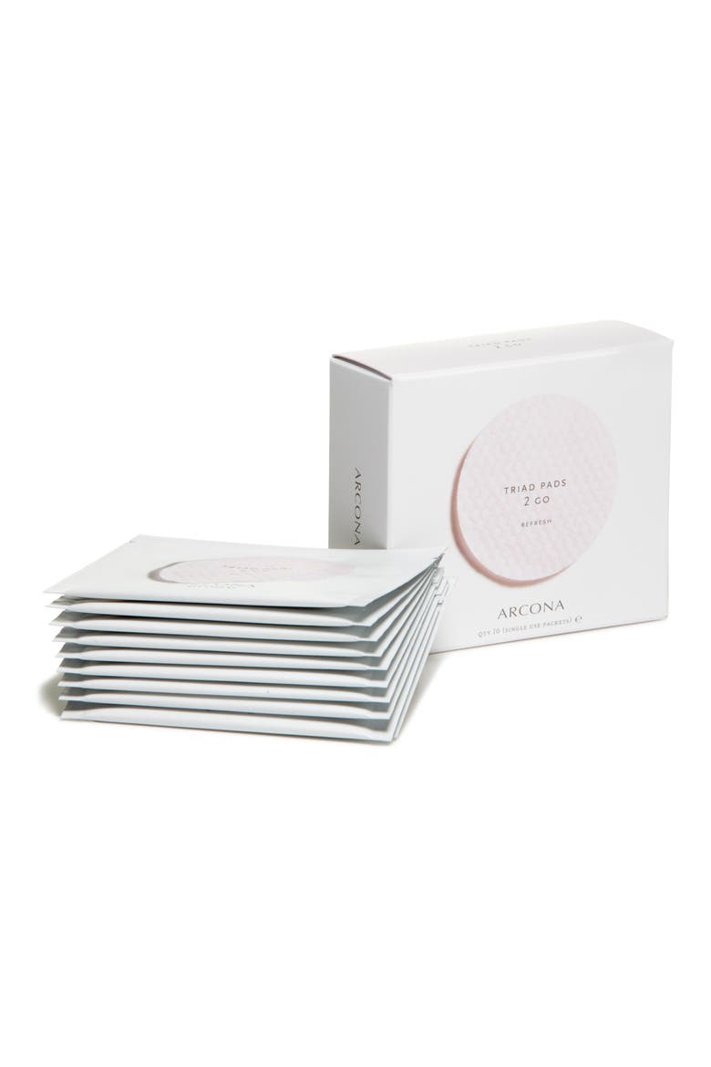 Triad Pads Refresh Facial Toner Pads, Alternate, color, NO COLOR