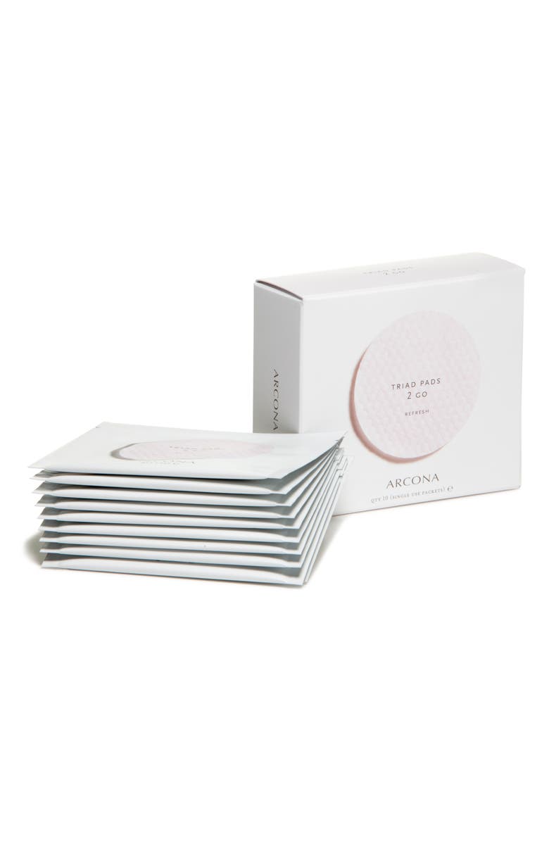 ARCONA Triad Pads Refresh Facial Toner Pads, Alternate, color, 