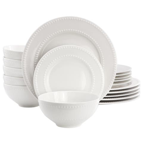 18 Piece Stoneware Dinnerware Set